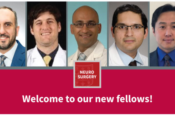 Neurosurgery Department Fellows 2020