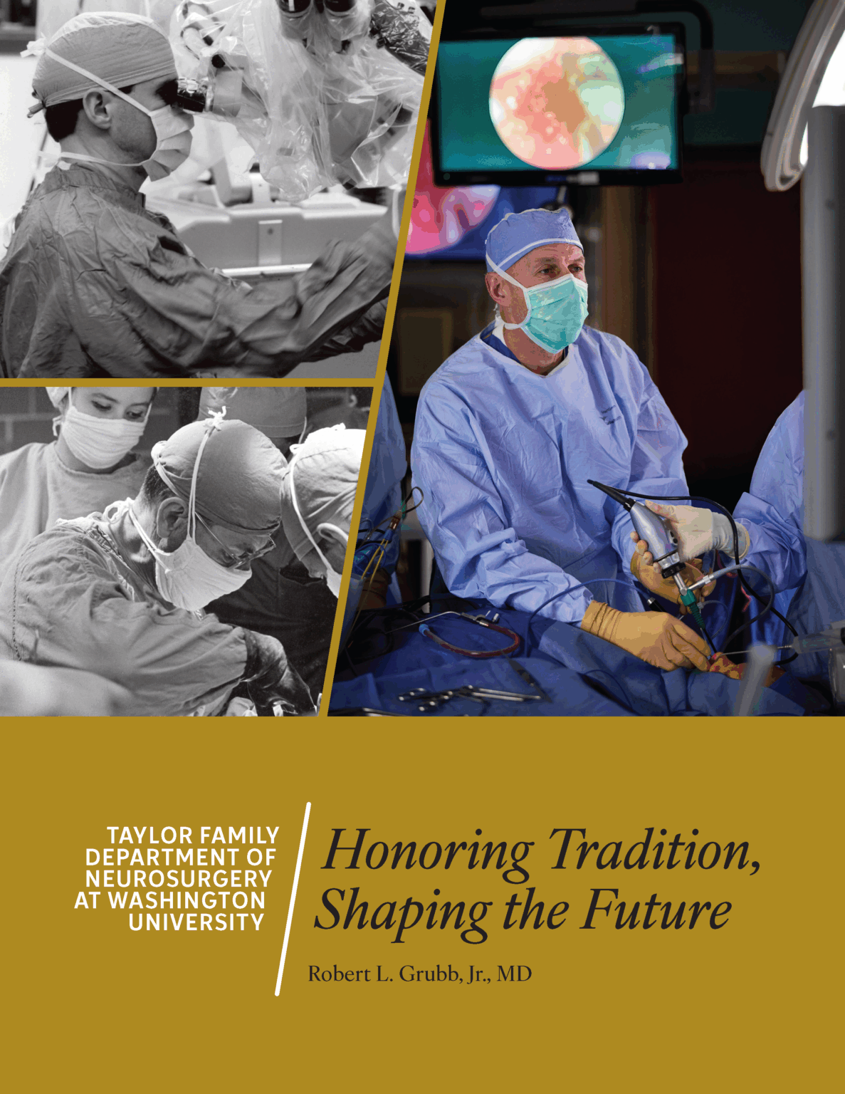 Honoring Tradition and Shaping the Future - Taylor Family Department of ...