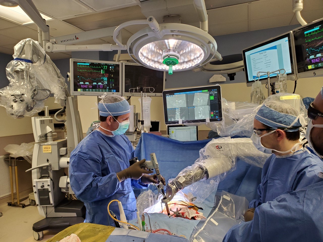 Roboticassisted spine surgery Neurosurgery
