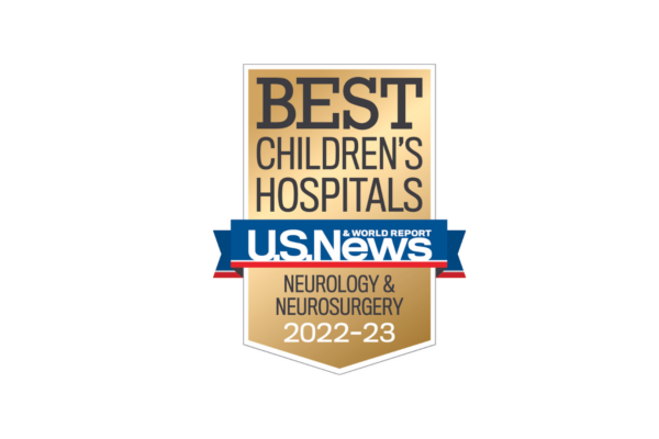 Pediatric neurology & neurosurgery ranked No. 5 in the nation